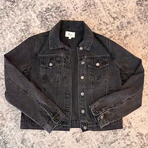 Black Jean Jacket Women’s L
